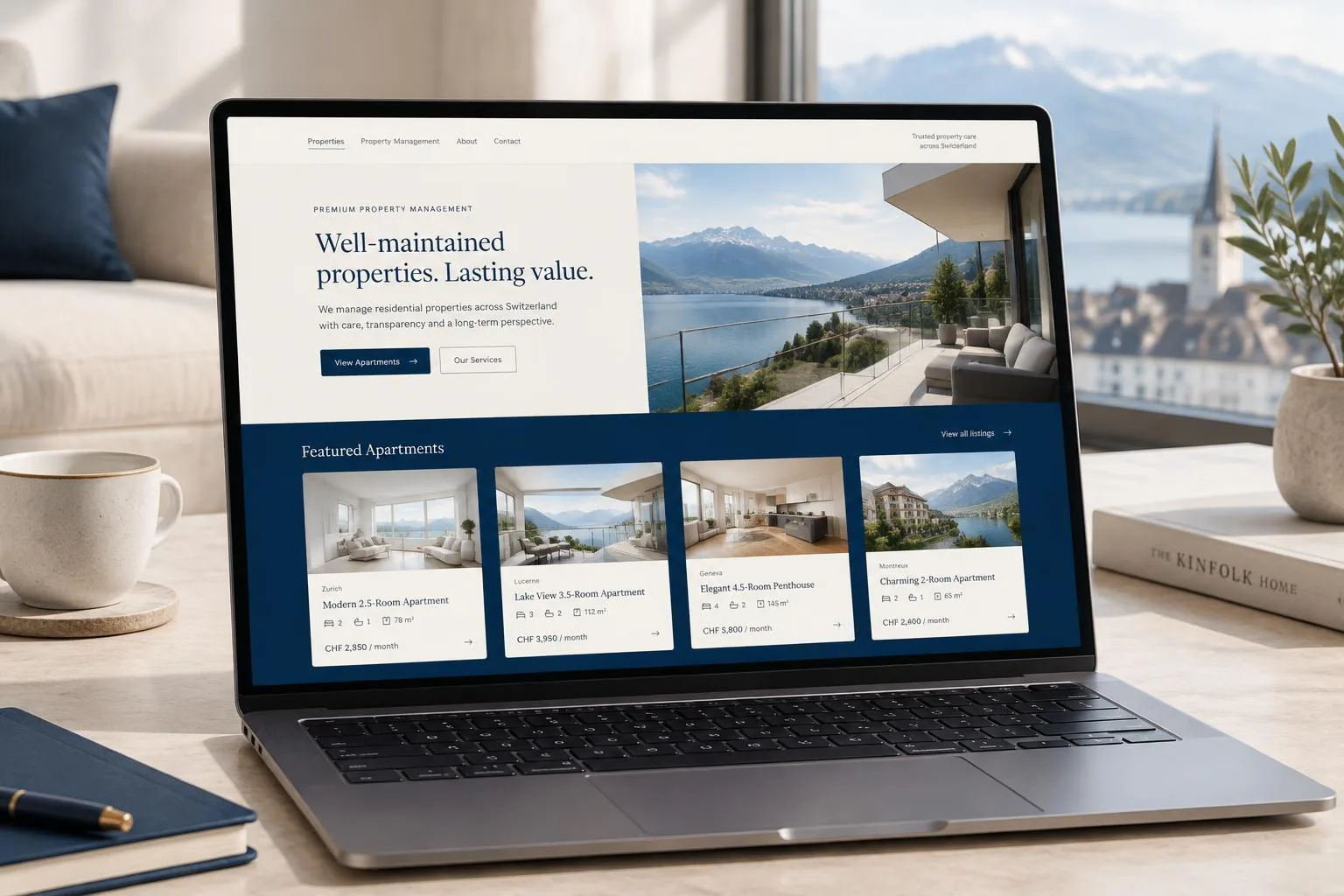 Concept project — Property management